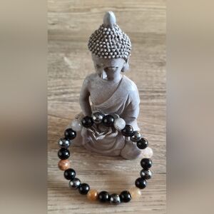 Semi-Precious Stone Beaded Bracelet